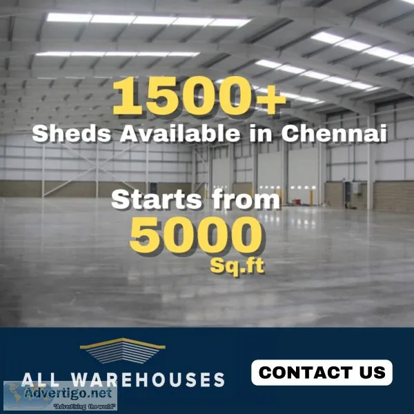 Warehouse for rent in chennai
