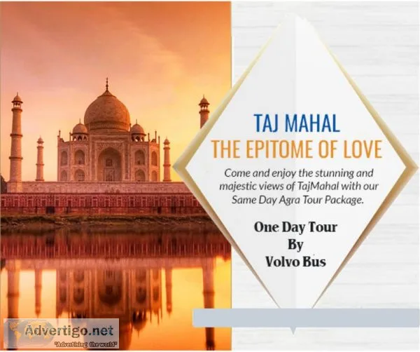 One day agra tour by bus from delhi