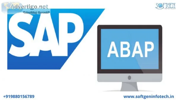 Best SAP ABAP Training in BTM Bangalore  Softgen Infotech