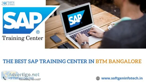 The Best SAP Training Center In BTM Bangalore  Softgen Infotech
