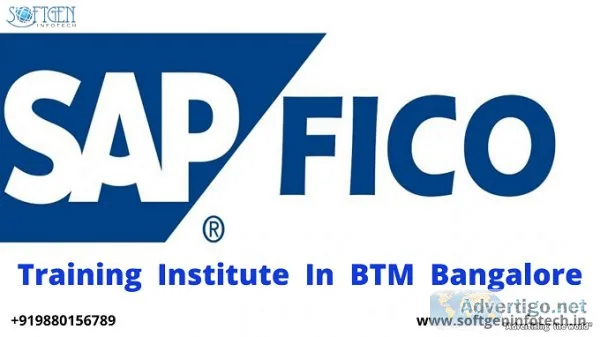 Best SAP FICO Training Institute in BTM Bangalore  Softgen Infot