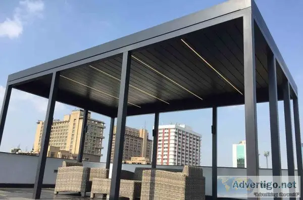 Luxury quality louvered roofs in india