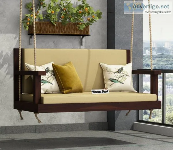 Buy wooden swings online in india at wooden street