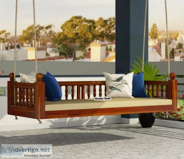 Buy wooden swings online in india at wooden street