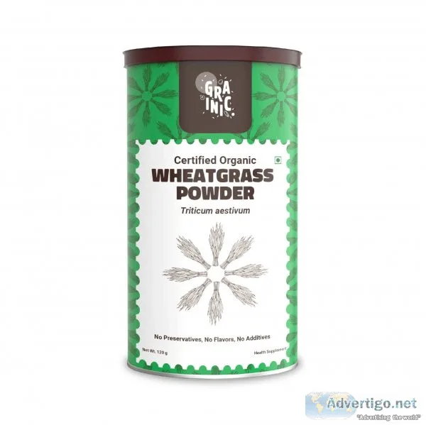 Organic Herbal Wheatgrass Powder