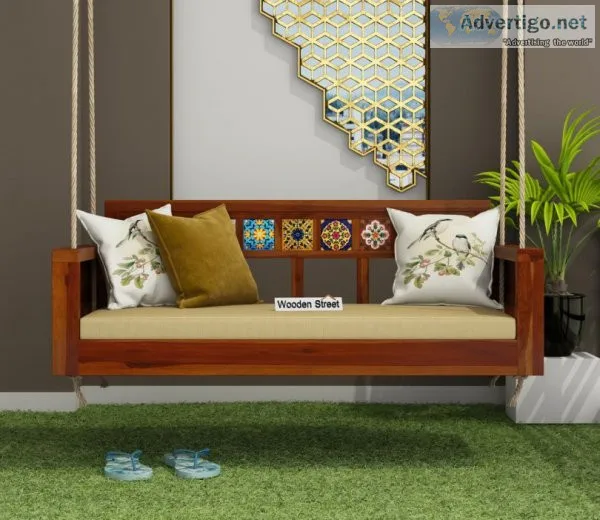 Buy wooden swings online in india at wooden street