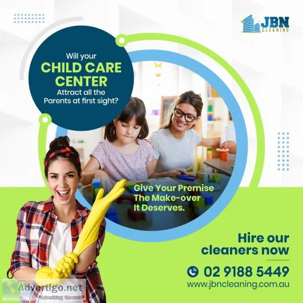 Professional childcare cleaning services sydney- jbn cleaning