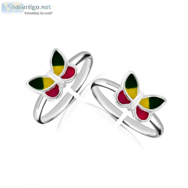 Buy silver toe rings for women at truesilver