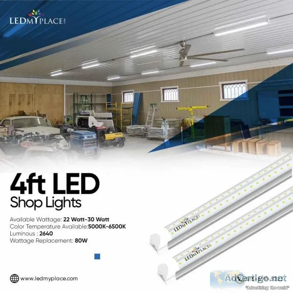 4ft LED Shop Strip Lights The Illumination Revolution for Retail