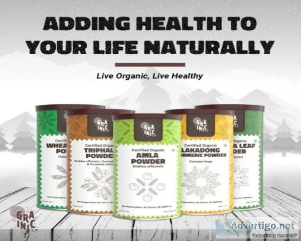 Buy best quality organic powder online in india