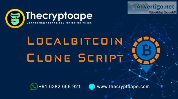 Start a crypto exchange like localbitcoins