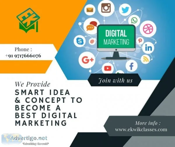 Social Media Marketing Courses in Delhi Ekwik Class at Discount 