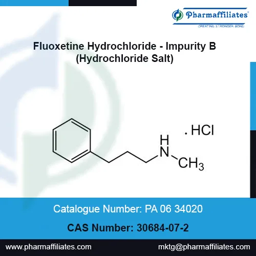 Fluoxetine hydrochloride - impurity b (hydrochloride salt), cas 