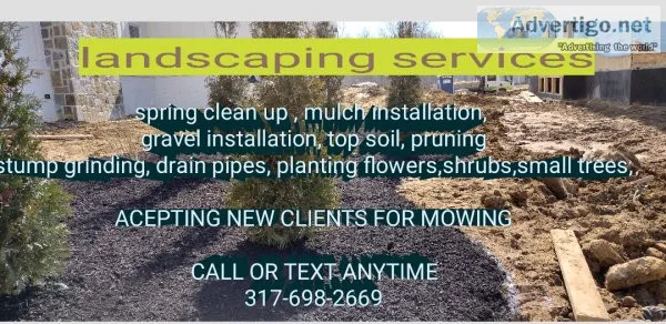 Landscaping services