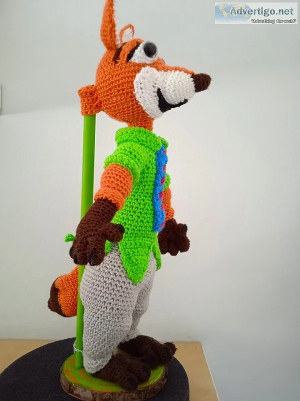 Amigurumi zootopia nick wilde