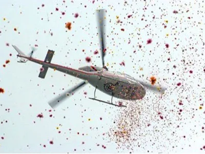 Best wedding helicopter service in kerala