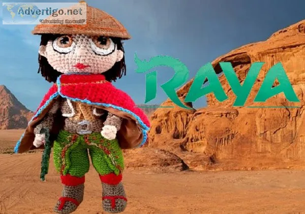 Movie raya amigurumi