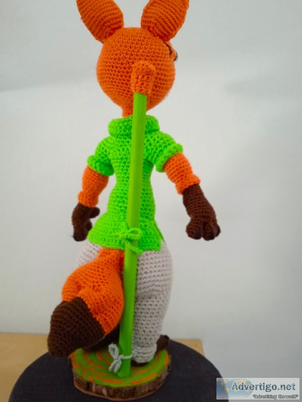 Amigurumi zootopia nick wilde