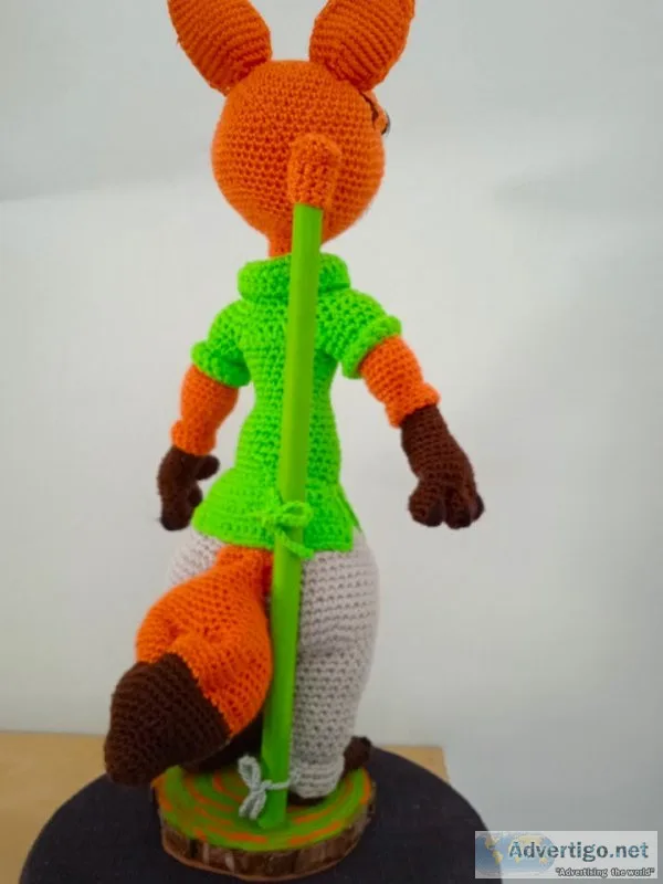 Amigurumi zootopia nick wilde