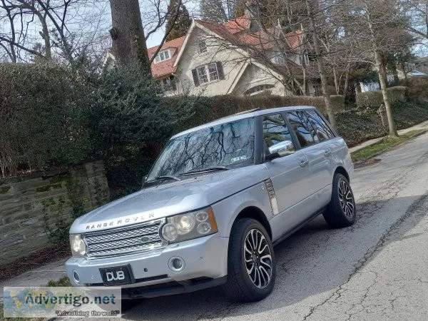 2006 RANGE ROVER HSE 4X4 LEATHER NAVIGATION BACKUP CAMERA SUNROO
