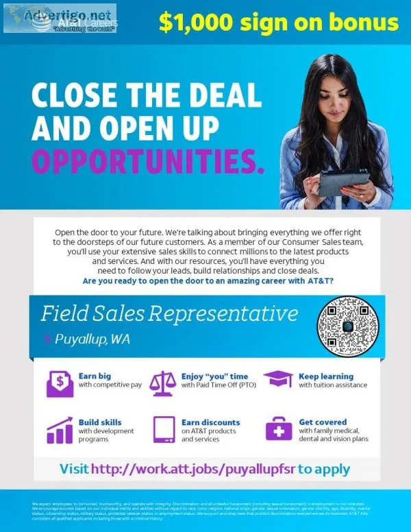 Field Sales Representative - Puyallup WA