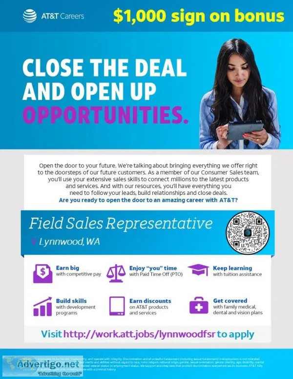Field Sales Representative - Lynnwood WA