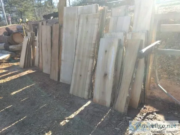 1&quot thick live edge boards