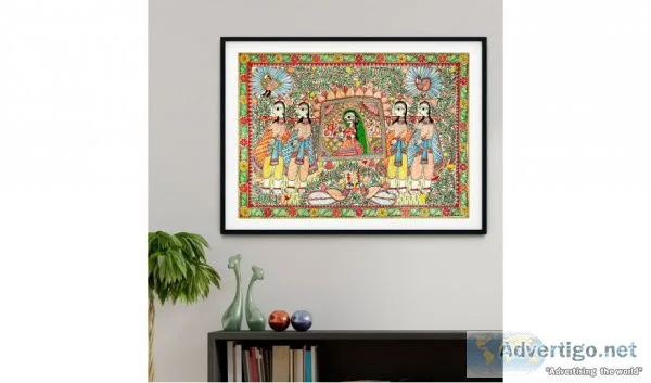 Buy ethnic paintings online up to 55% off | wooden street