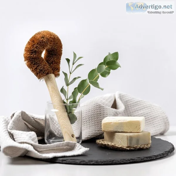 Best Seller Of Sustainable Coconut Fiber Brush  NuSEAS