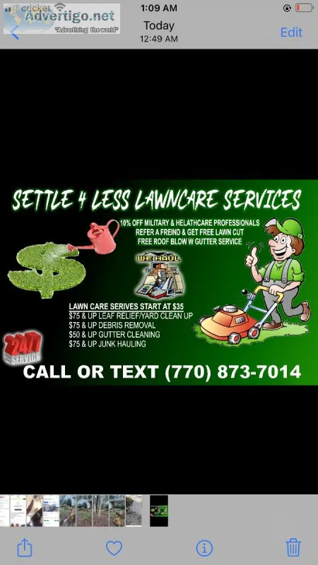 Settleforless Lawncare