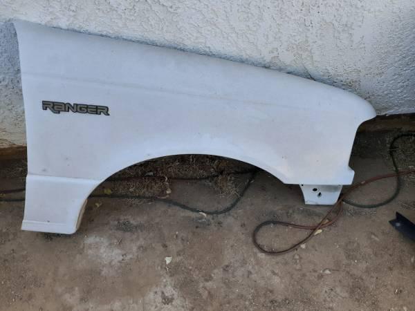 1997 White Ford Ranger Single Cab Passenger Side Front Panel