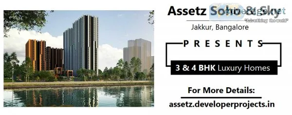 Assetz Soho and Sky Jakkur Bangalore  Pre-Launch Residential Dev