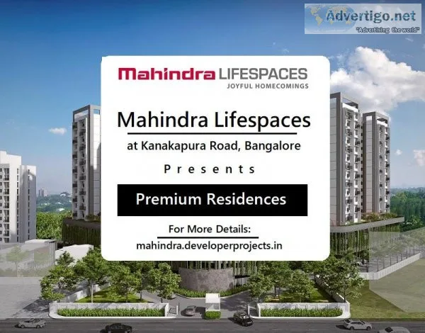 Mahindra Eden Bangalore  Homes With Lavish Balconies In Kanakapu