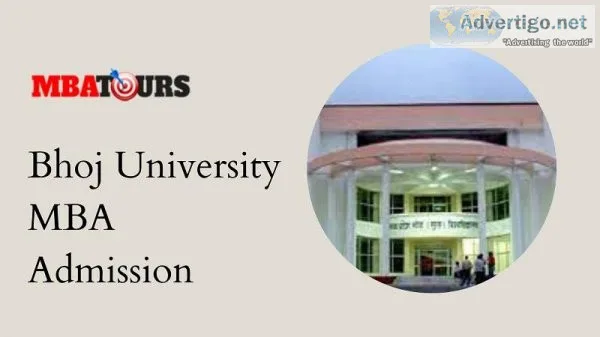Bhoj University MBA Admission
