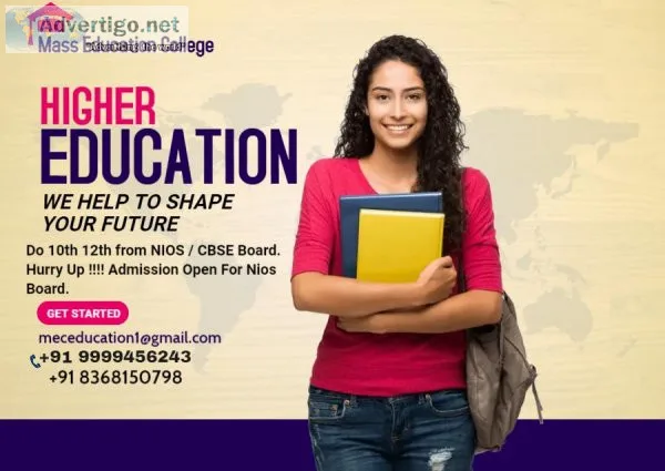 NIOS Board for 10th and 12th student