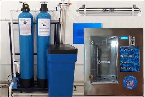 Maquina vending de agua