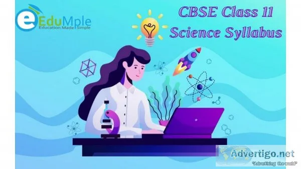 CBSE Class 11 science syllabus