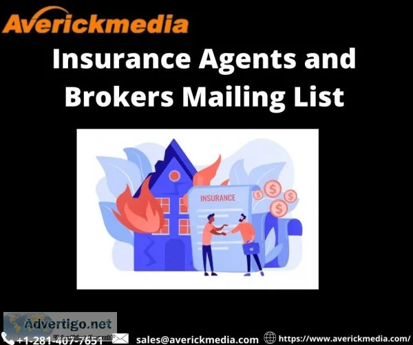 Get the best insurance agents and brokers mailing list in us