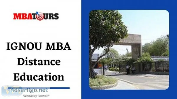 IGNOU MBA Distance Education