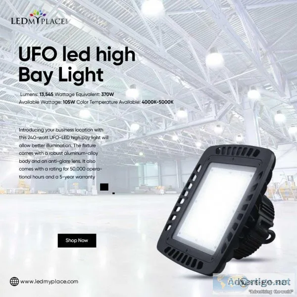 UFO LED High Bay Lights at Affordable Prices