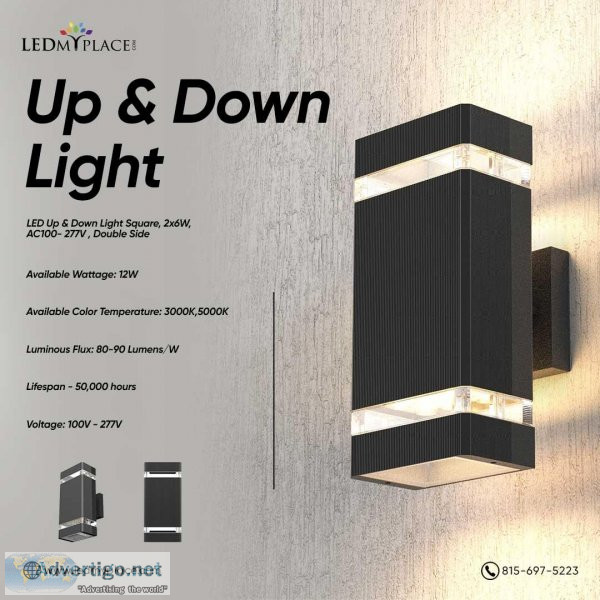 UP and Down Lights The Perfect Outdoor Wall Lighting Solution