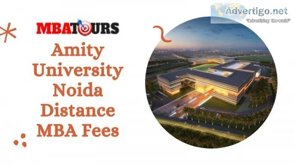 Amity University Noida Distance MBA Fees
