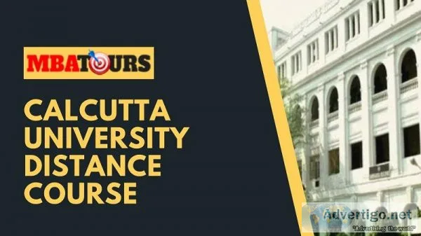 Calcutta University Distance Course