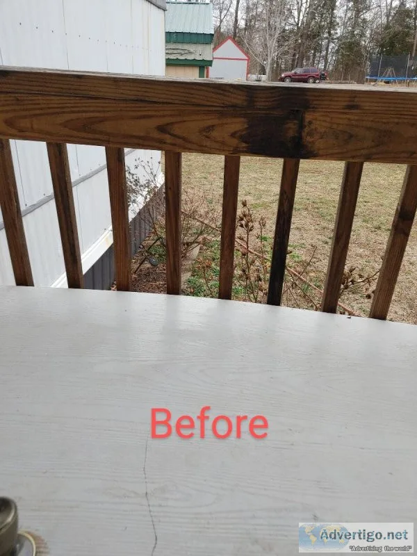 Pressure washing