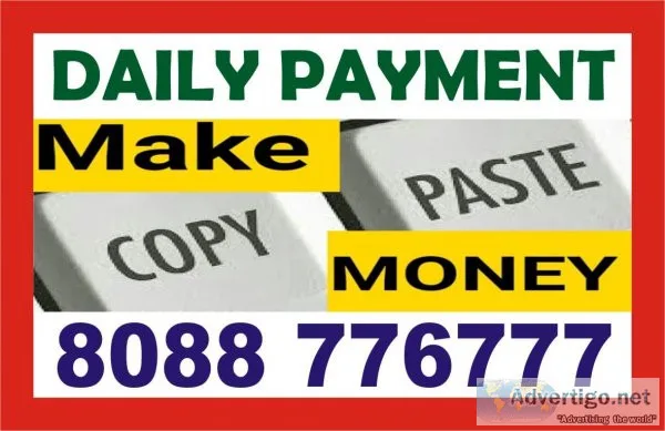 Home Based work Online Easy Work Part time and Full Time  2080 