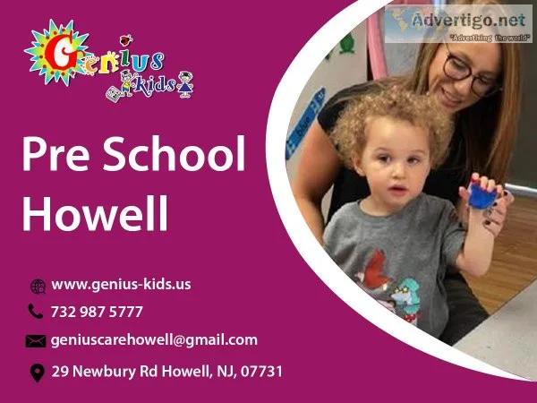 Best Preschool Howell NJ - Genius Kids Academy