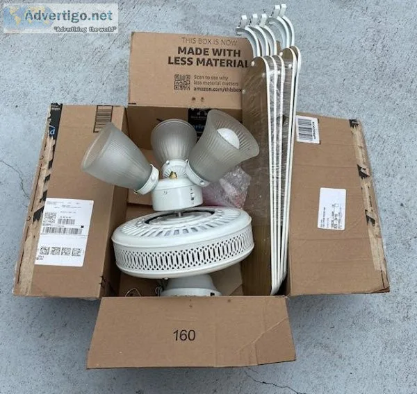 White Fan and Lights