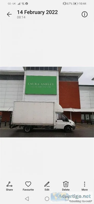 Removals  van man