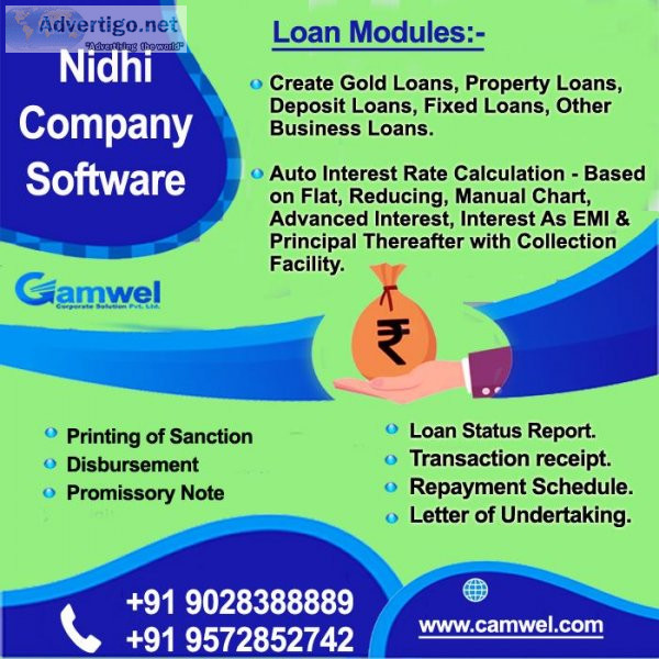 Nidhi company software in patna