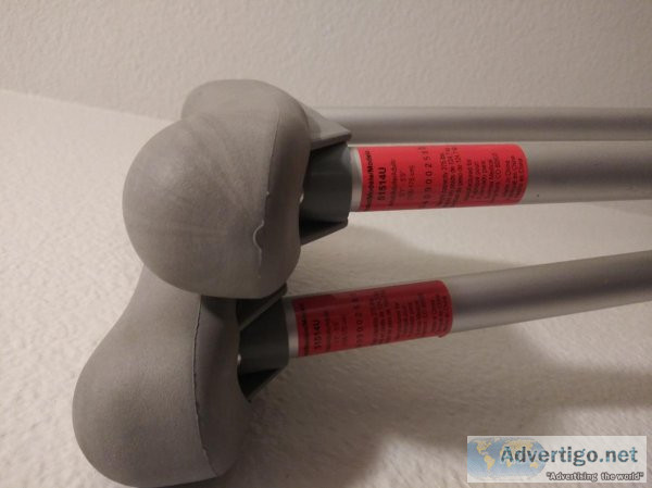 Crutches (body height 5 6 and up)